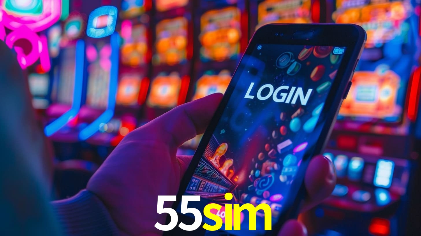 Interface do App 55sim